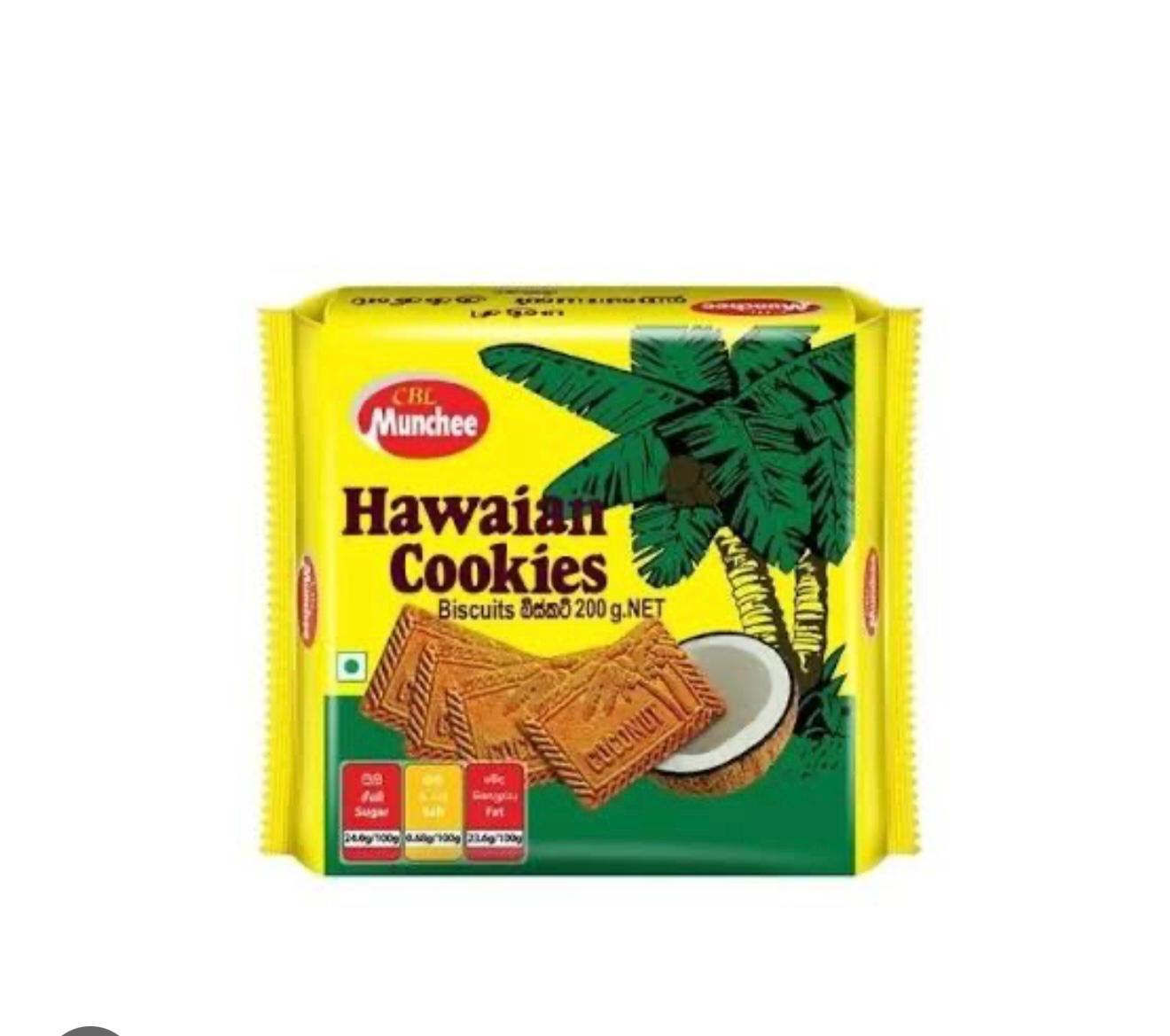 Munchee Hawaian Cookies 200g